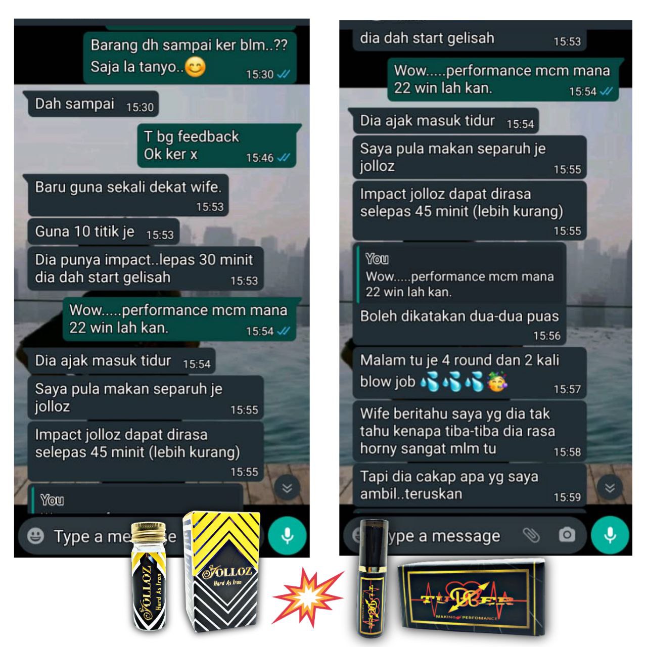 Testimoni pelanggan JOLLOZ 07