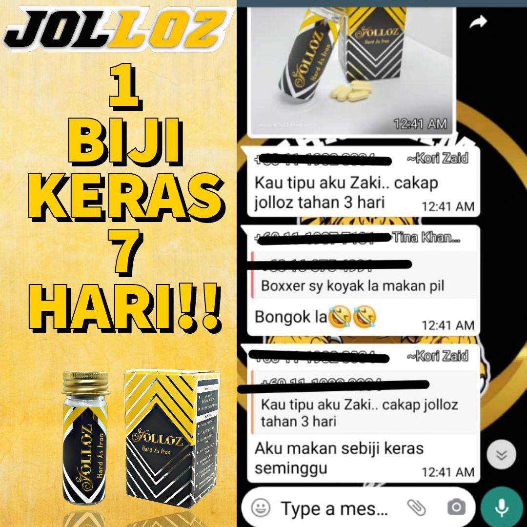 Testimoni pelanggan JOLLOZ 10