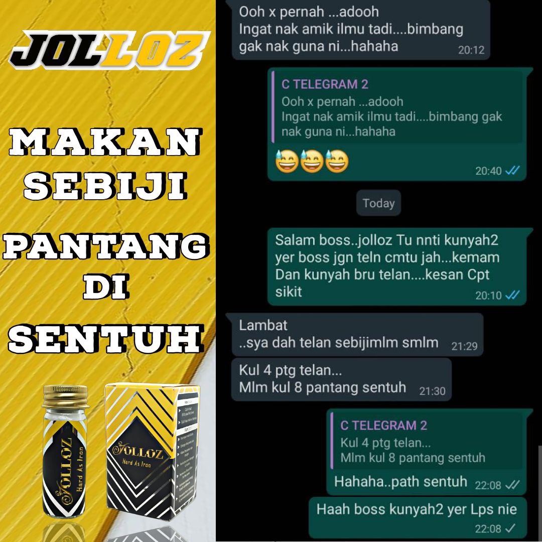 Testimoni pelanggan JOLLOZ 11