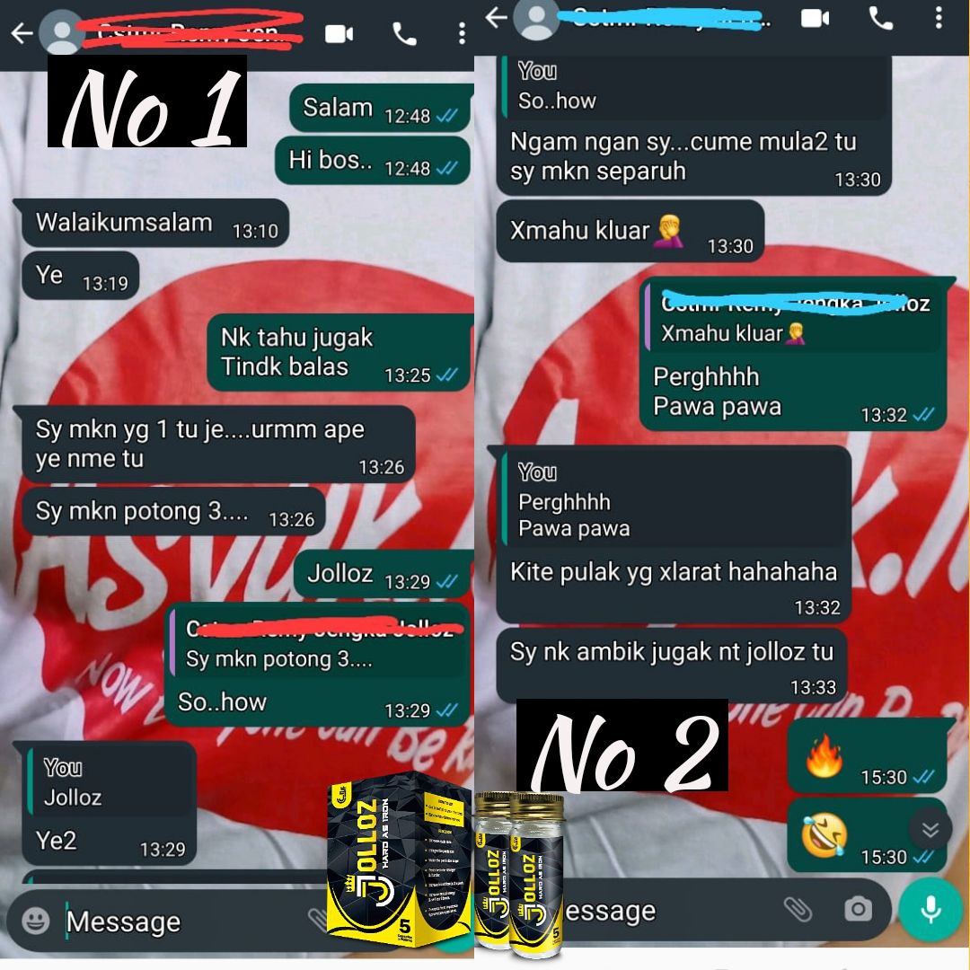 Testimoni pelanggan JOLLOZ 22