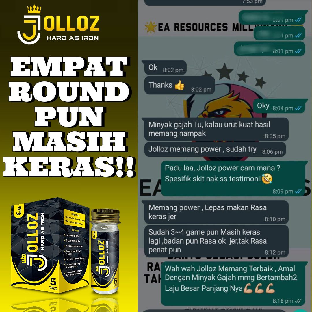 Testimoni pelanggan JOLLOZ 23