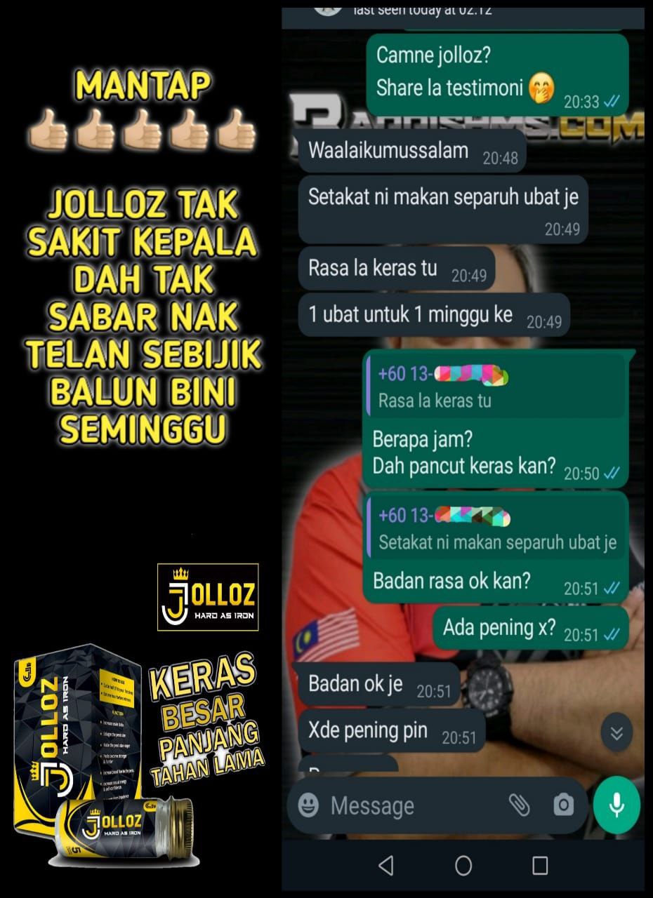 Testimoni pelanggan JOLLOZ 29