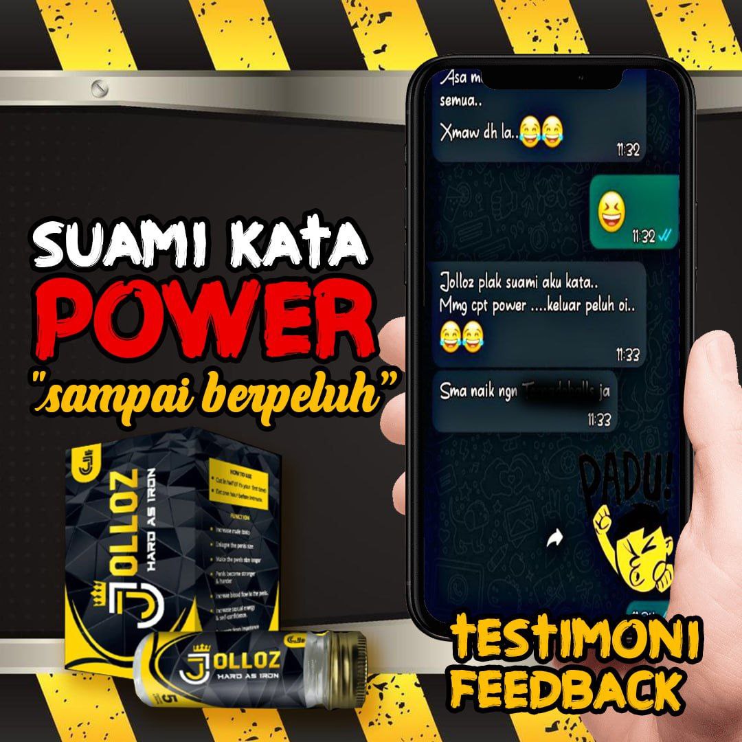 Testimoni pelanggan JOLLOZ 48