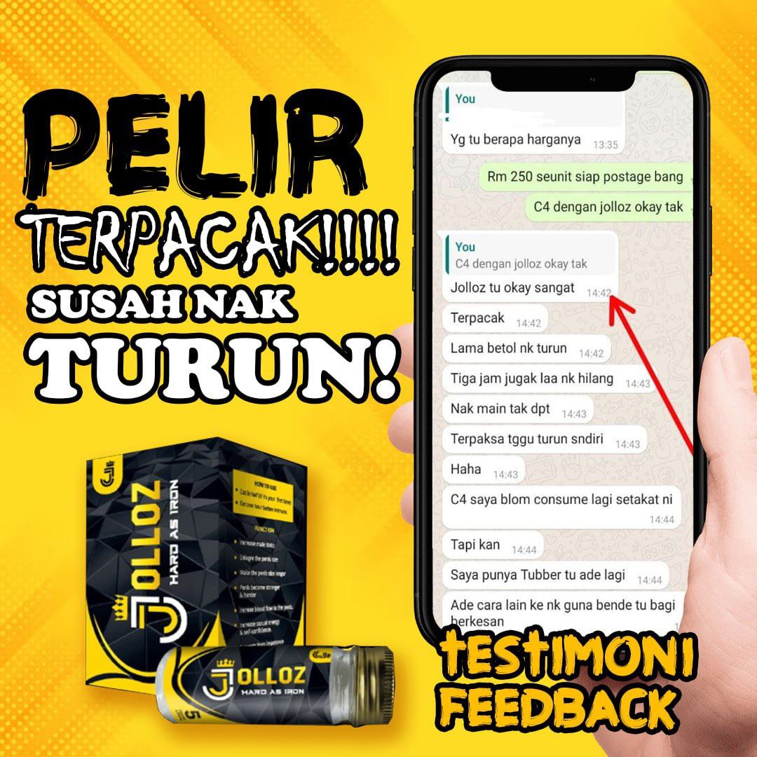Testimoni pelanggan JOLLOZ 49