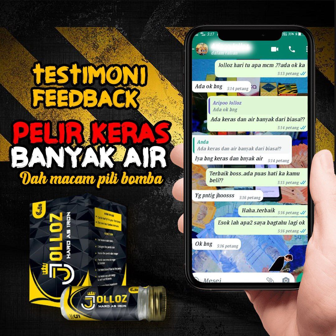Testimoni pelanggan JOLLOZ 51
