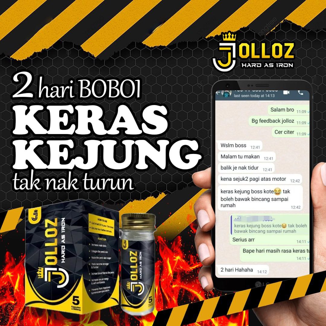 Testimoni pelanggan JOLLOZ 64